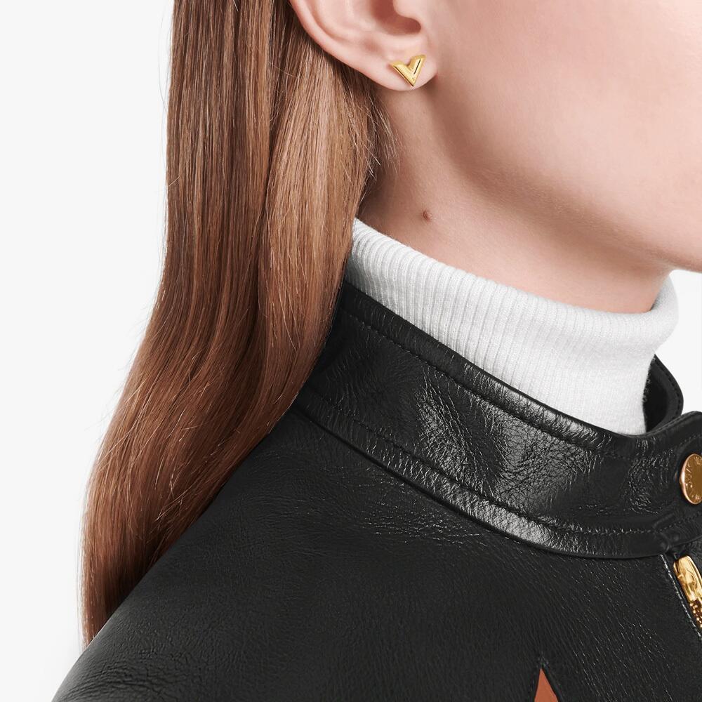 【Louis Vuitton】ESSENTIAL エッセンシャル V スタッズ ピアス